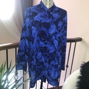 floral blouse